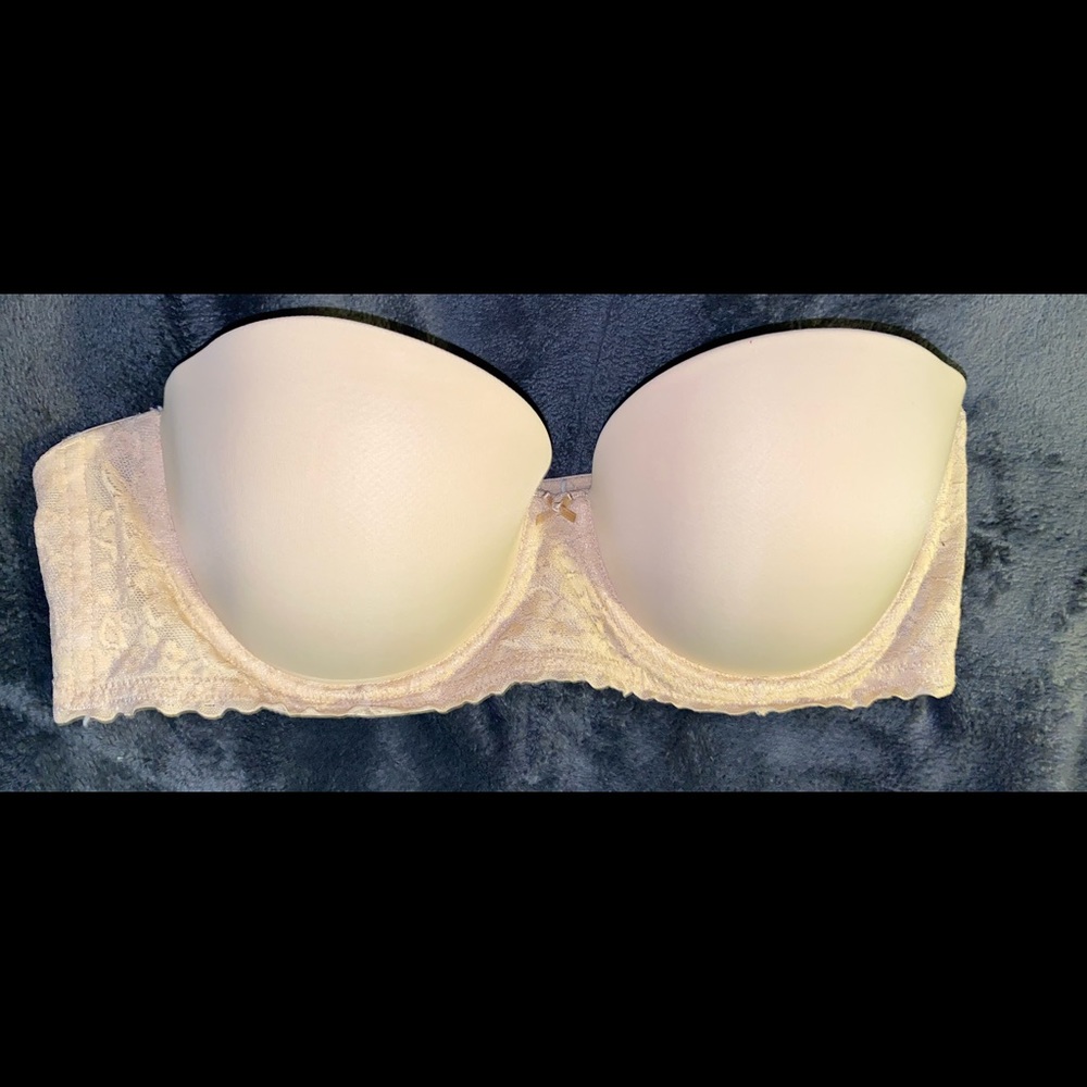 Strapless bra